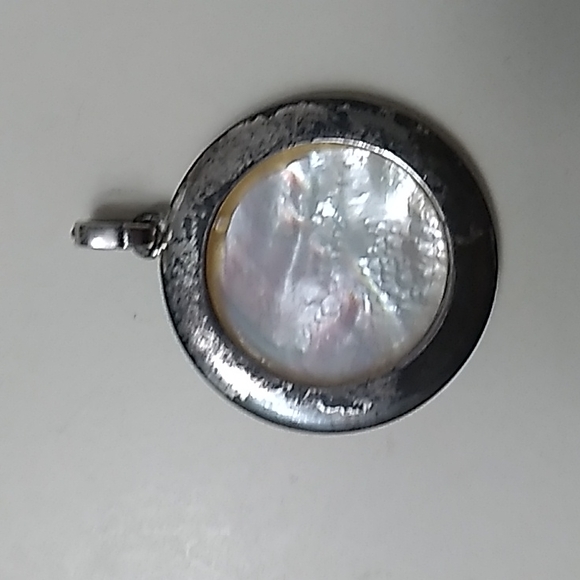 Vintage Silver Opal Pendant - Picture 5 of 5